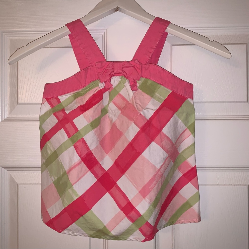 Gymboree Pink and Green Top